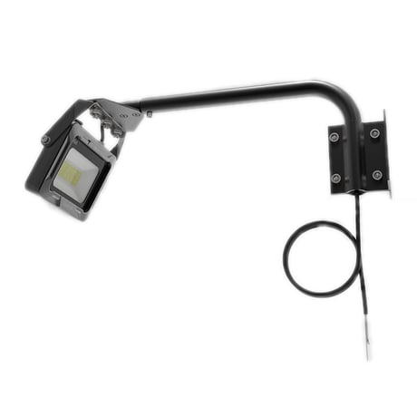 アーム式ＬＥＤ看板灯　ＬＤ－Ｋ８Ｂ　２１００ＬＭ　ブラック 株式会社グッドグッズ【取寄せ商品】