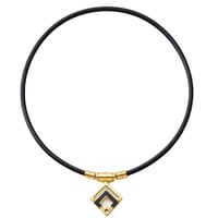 コラントッテ　TAO　ネックレスα　ARAN　クラシックゴールド×ブラック　Ｌサイズ ARC-ABARD5-38●エスエスケイ【取寄せ商品】