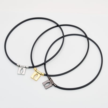 アングル e.モデル 01ネックレス プラチナ　Ｌサイズ AE01NPL●アングル e.モデル 01ネックレス プラチナ　Ｌサイズ●アングル【取寄せ商品】