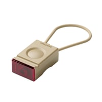 Ｂｌｏｃｋ　Ｌｉｇｈｔ　Ｒｅａｒ　自転車用ライトリア　Ｂｅｉｇｅ 448●Ｂｌｏｃｋ　Ｌｉｇｈｔ　Ｒｅａｒ　自転車用ライトリア　Ｂｅｉｇｅ●BOOKMAN【取寄せ商品】