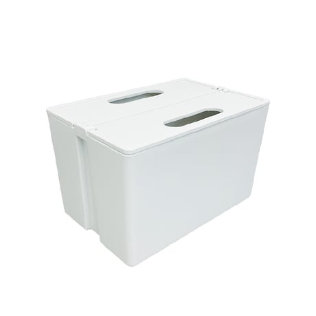 かるコン　レギュラー　収納ケース　ホワイト　L KCR-WH●かるコン　レギュラー　収納ケース　ホワイト　L●日東【取寄せ商品】