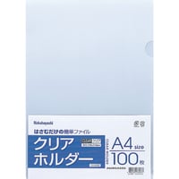 オレンジブック トラスコ中山 ナカバヤシ　クリアホルダ－Ａ４／１００枚／クリア CH1036C