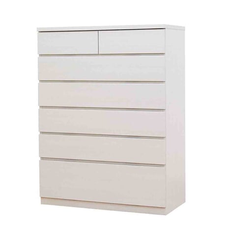 シルフ 幅88 6段 チェスト 家具 収納 ホワイト 6300074146●丸田木工【取寄せ商品】