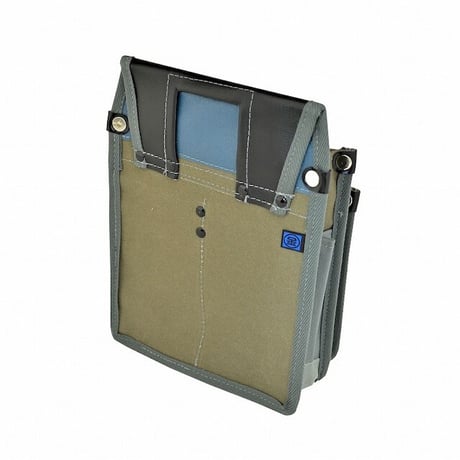 腰袋　内側ポケット付帆布　ＹＫ－０４　灰 YK-04 灰●金井産業【取寄せ商品】