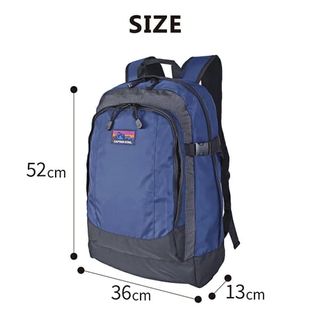 ＣＡＰＴＡＩＮ　ＳＴＡＧ　リュックサック　３０Ｌ　１３２４　ブラック 1324●ＣＡＰＴＡＩＮ　ＳＴＡＧ　リュックサック　３０Ｌ　１３２４　ブラック●スワン 1324【取寄せ商品】