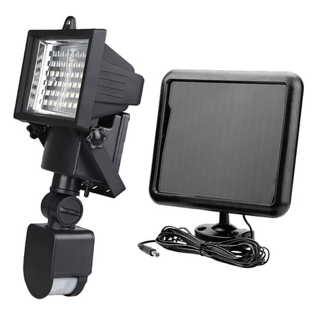 ソーラーセンサー　LED投光器　防犯対策 sl035●ソーラーセンサー　LED投光器　防犯対策●万方商事 sl035●ソーラーセンサー　LED投光器　防犯対策●万方商事【取寄せ商品】