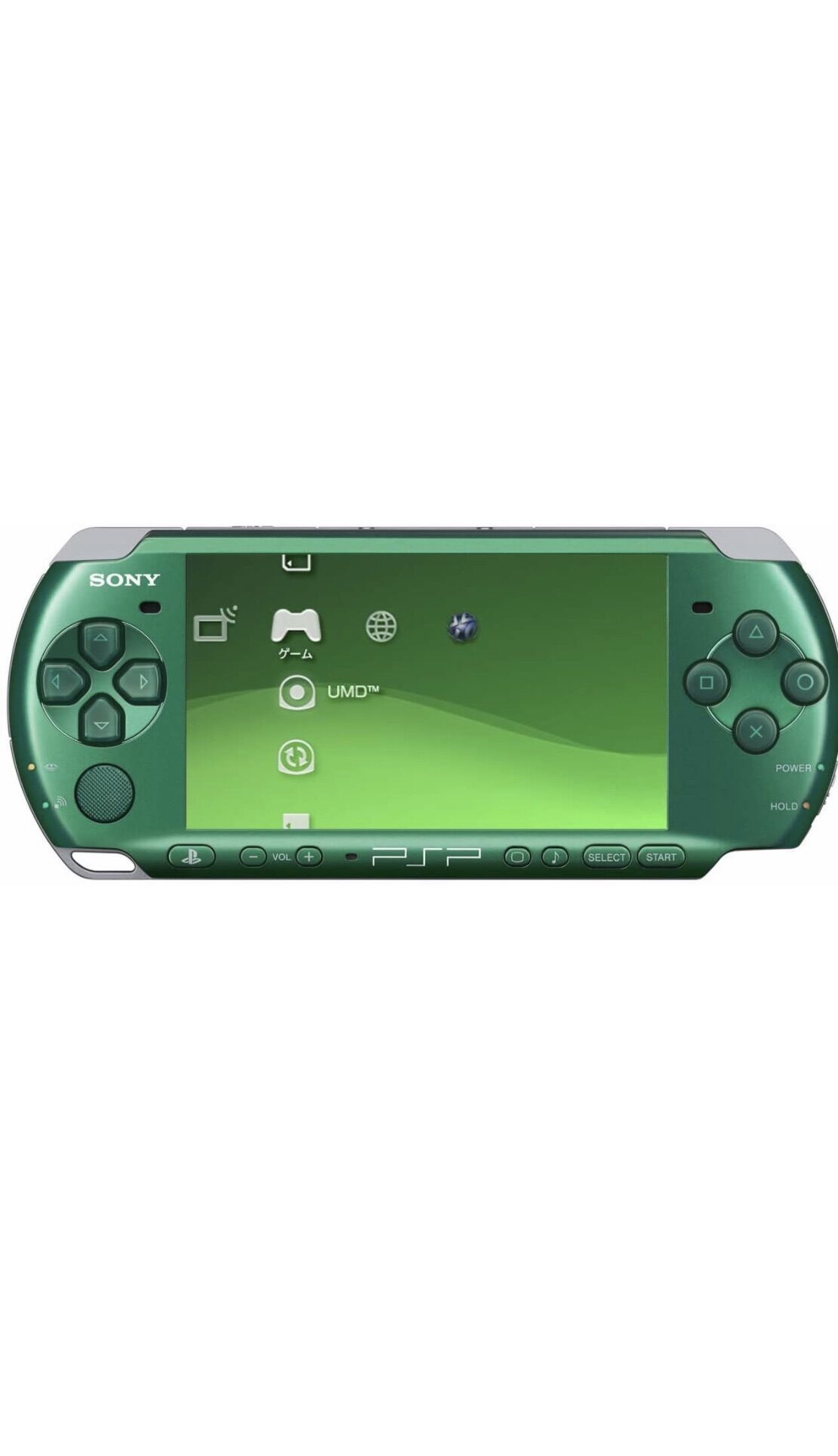 PSP「プレイステーション・ポータブル」 スピリティッド・グリーン