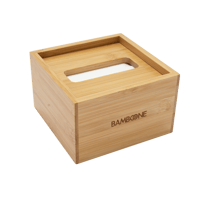 竹製 ティッシュBOX(ハーフ)