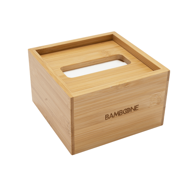 AB022 竹製 ティッシュBOX(ハーフ)ナチュラル | 手から手 AB022 竹製 ティッシュBOX(ハーフ)ナチュラル | 手から手