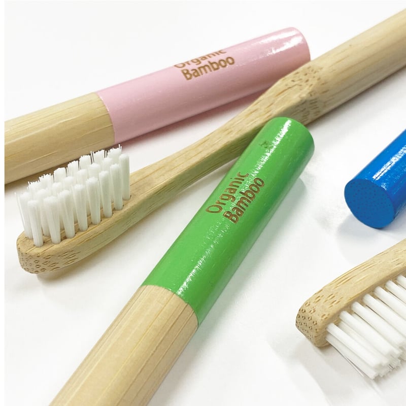 A153【ミニ便】竹歯ブラシ・ギフトBOX丸型(大人用12本セット) | 手から手