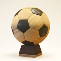 G001　バンブーサッカーボール（ロゴ入れ加工あり）