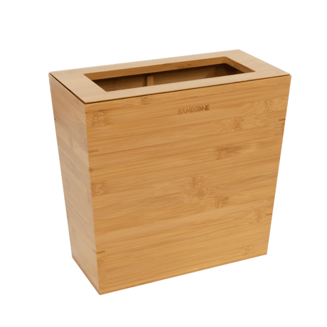 竹製 蓋つきDUSTBOX(長方形)
