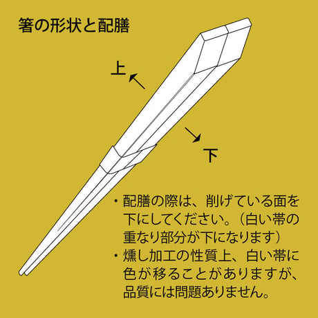 A002 先細「帯付」燻し