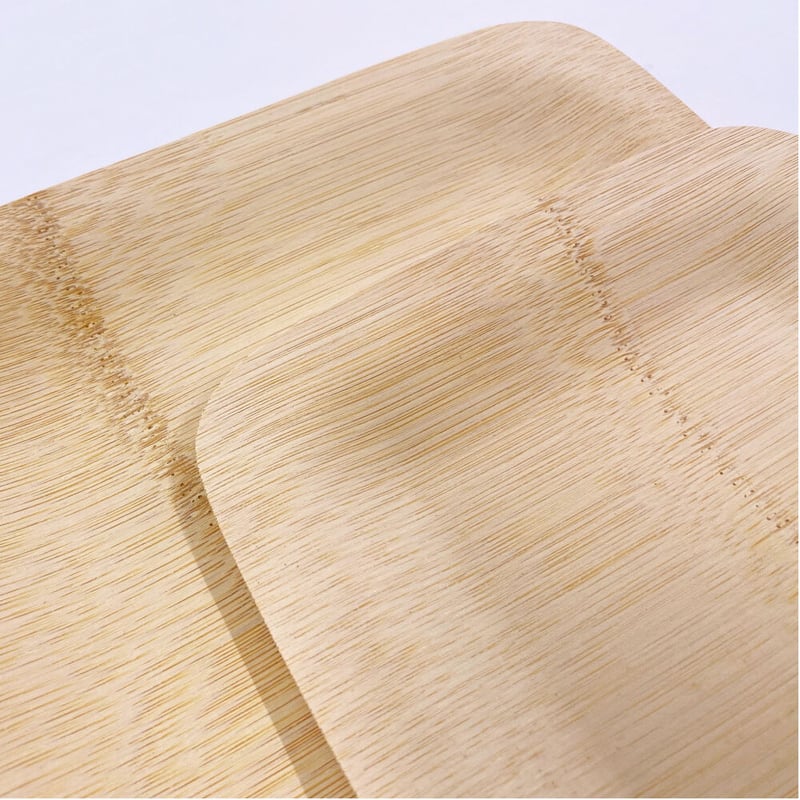 A103 竹皿プレート・角型中サイズ | 手から手