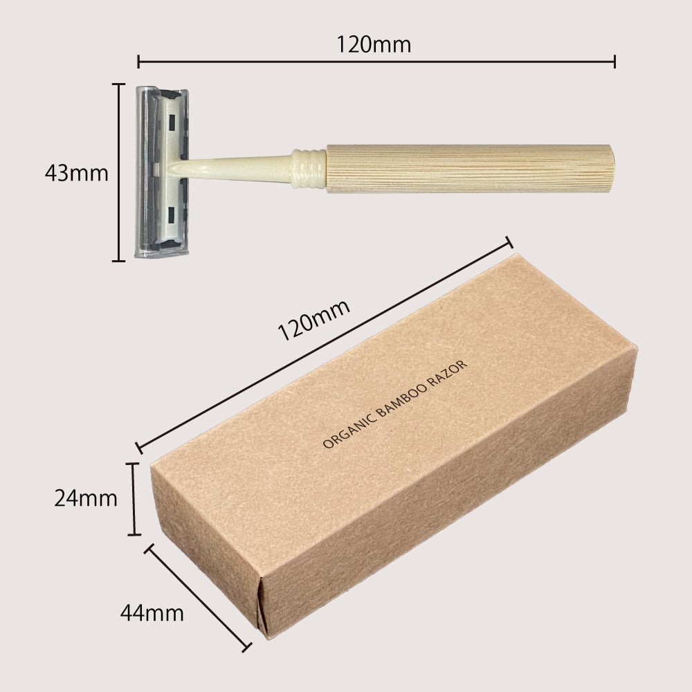 A610RE【KiNARi】竹カミソリ(50〜100本) | 手から手