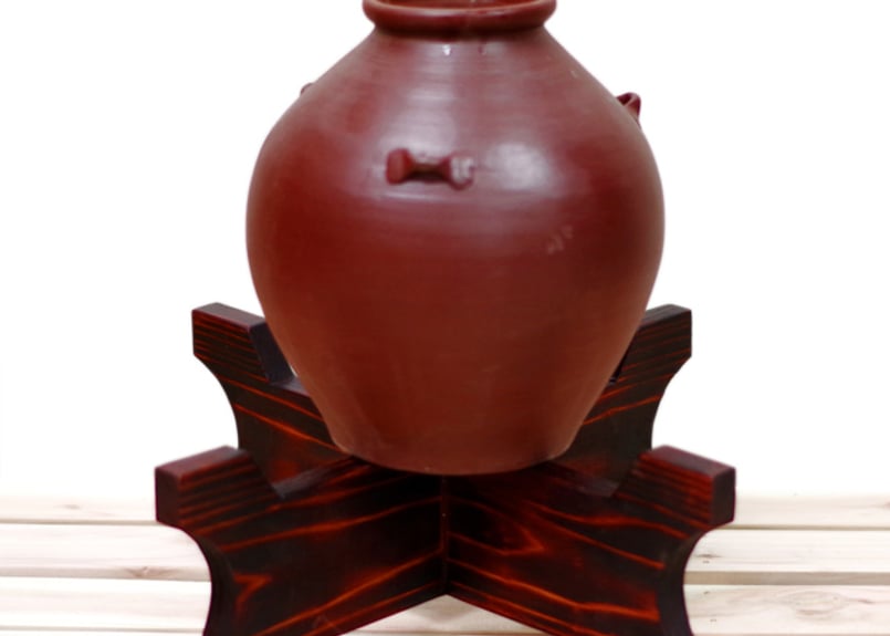 漏れなし塾生用（止水テスト済み）≪蓋なし、付属品なし≫耳壺2升甕