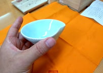 ぐい呑み－椰子ノハ－（ヤシの葉）沖縄作家「屋我優人」03