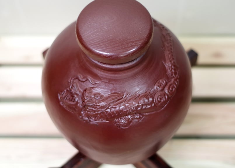 漏れなし塾生用（止水テスト済み）≪セット≫龍盛壺1斗（10升）甕カメ