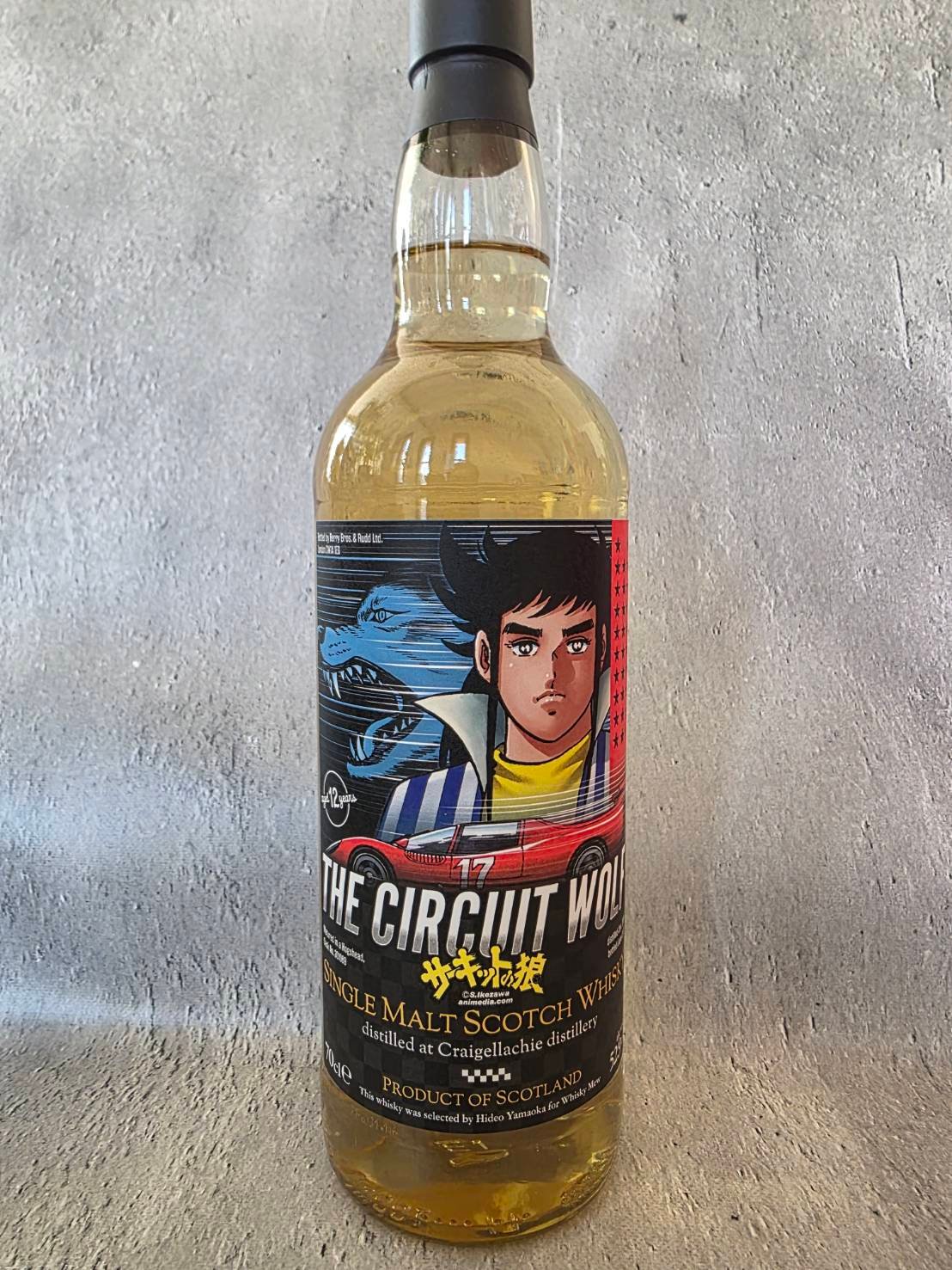サーキットの狼ラベル クレイゲラキ2009 WHISKY MEW サーキットの狼 クライゲラキ2009 12年 52．9％ 700ml