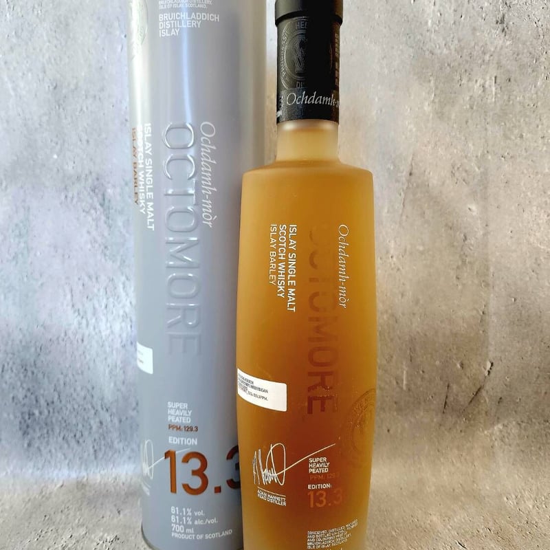 オクトモア13.3  700ml 箱あり１本 オクトモア 13.3 アイラ・バーレイ 61.1° 700ml - 今井商店