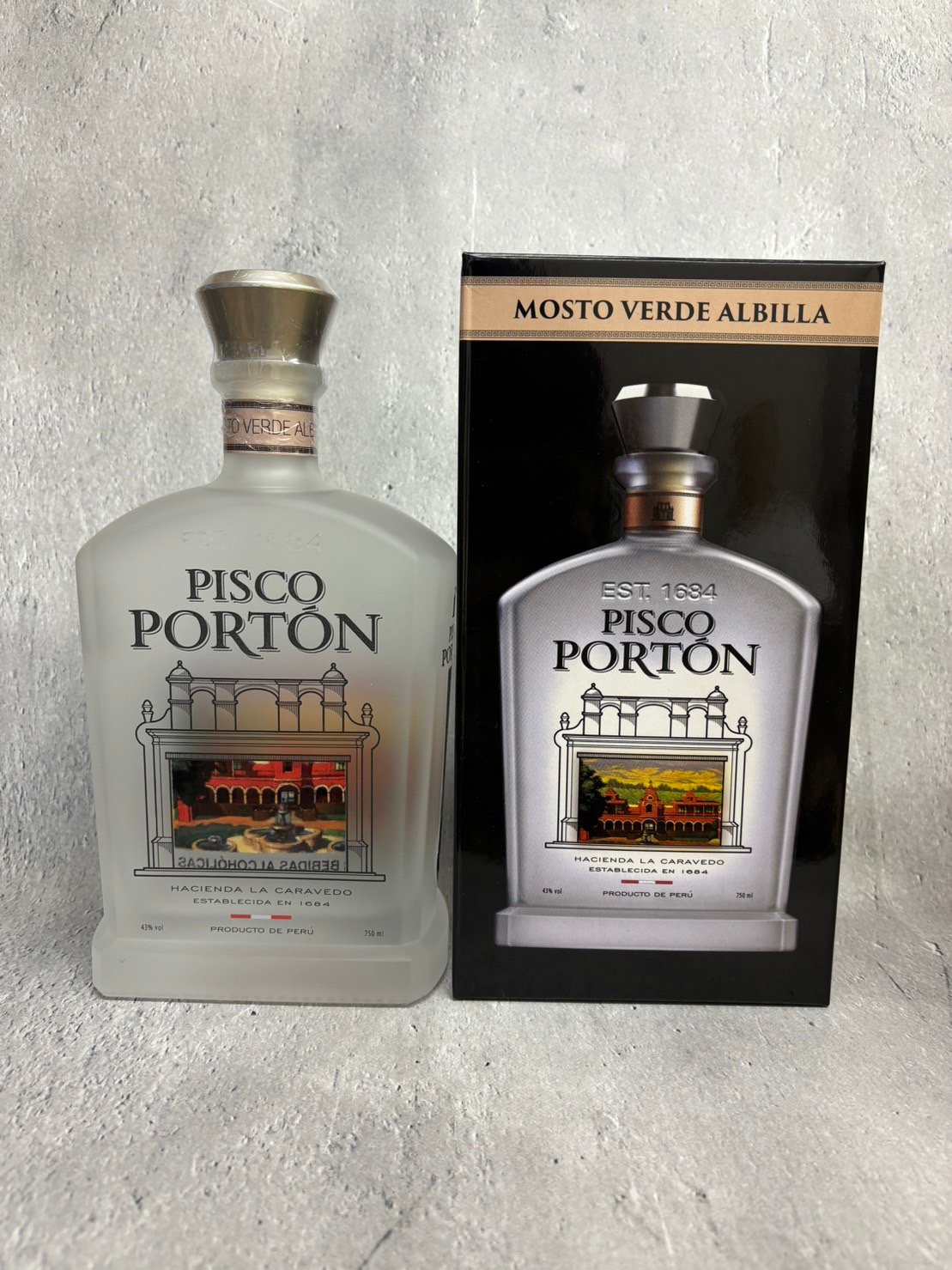 蒸留酒PISCO PORTON／ピスコポルトン