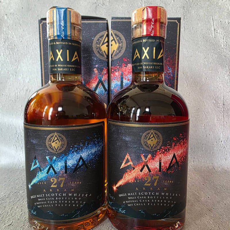 【ウイスキー】アラン　二本セット AXIA アラン27年 350ml2本セット | ZENGOROU