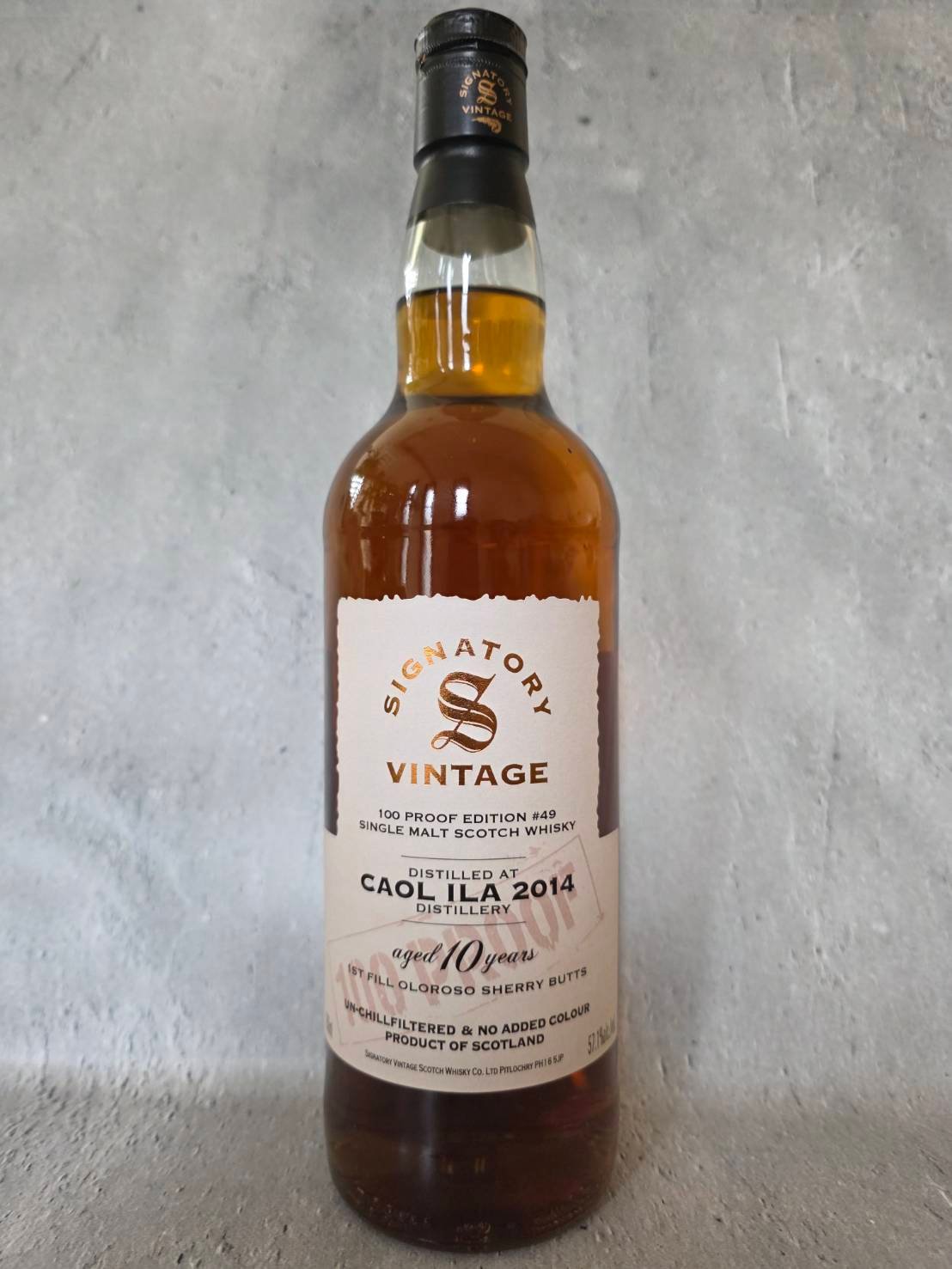 デイドリーム　カリラ　7年　57.6% ボトラーズウイスキー デイドリーム カリラ 7年 57.6% ボトラーズウイスキー WHISKY LOVERS