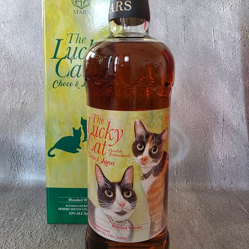マルス ラッキーキャット Choco＆Luna 43％ 700ml