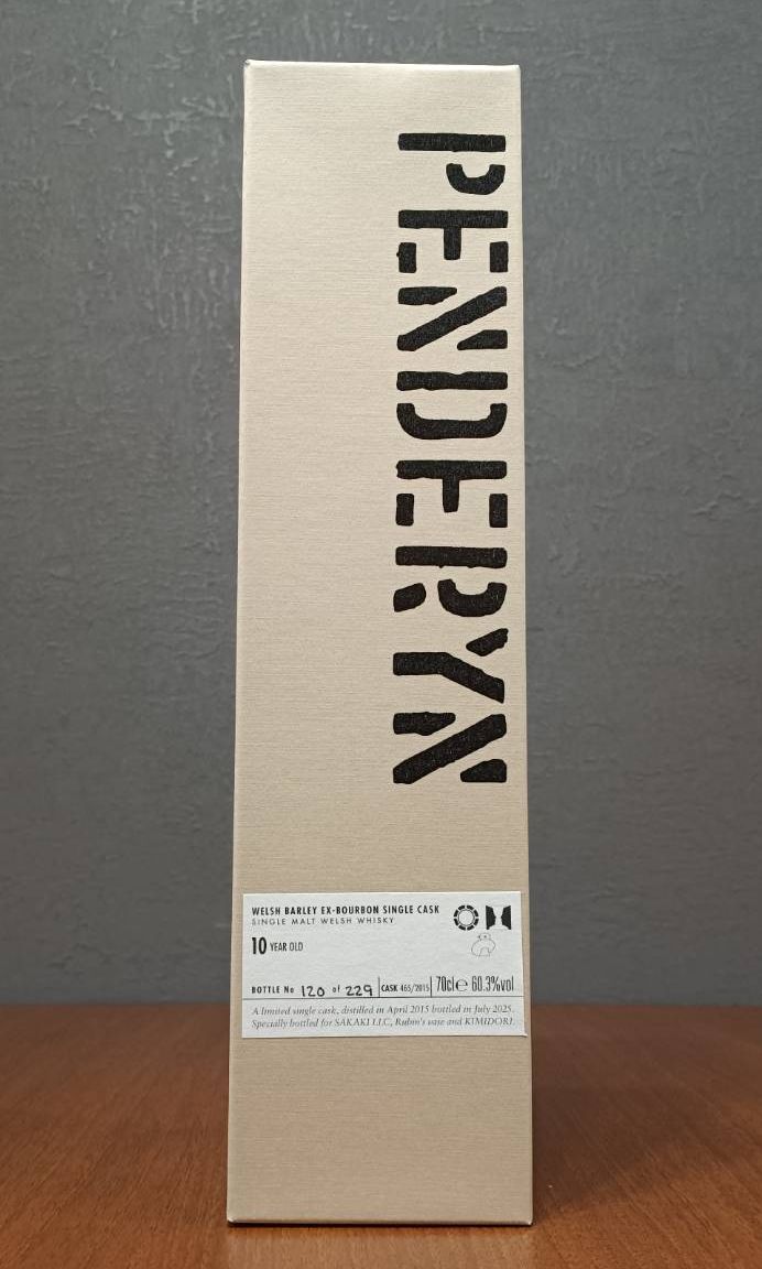 Penderyn ペンダーリン２０１５１０年ＥＸバーボン　７００ｍｌ ペンダーリン2015 10年 EXバーボン 60．3％ 700ml