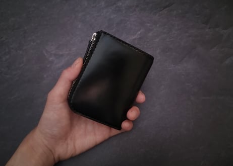 【Custom Ordered】コードバンのコンパクトL字ファスナー【Limited】