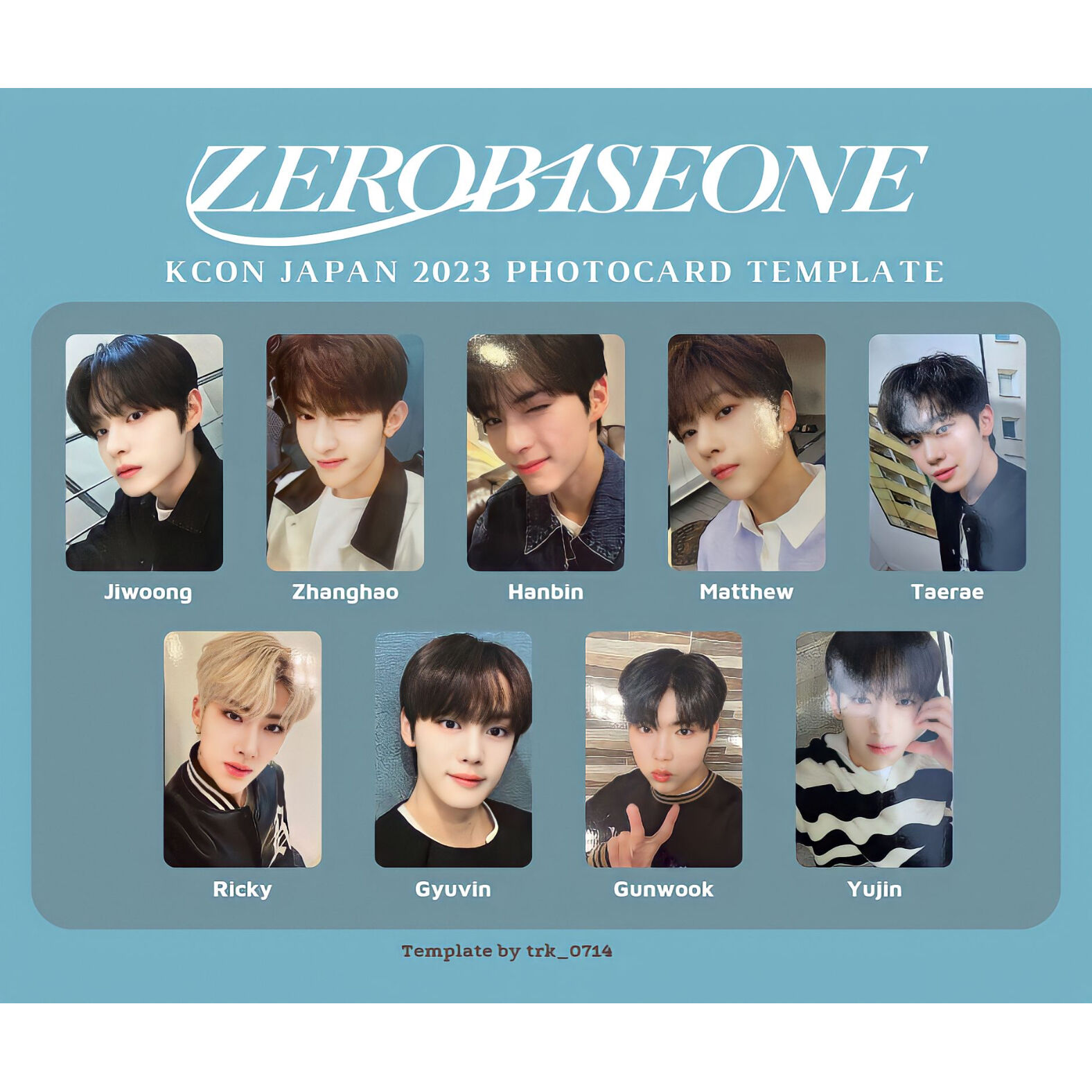ZEROBASEONE リッキー KCON LA ロサンゼルス 購入特典 トレカ original