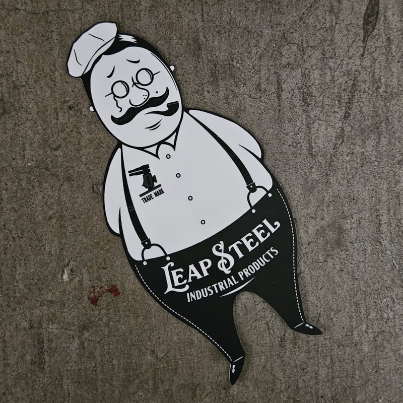 ステッカー【white】 | leapsteel