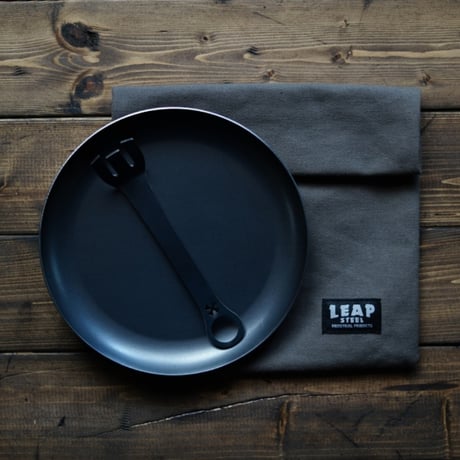 【鉄フライパン3点セット】カルデラ・ナーゲルS・帆布ケースダークグレー