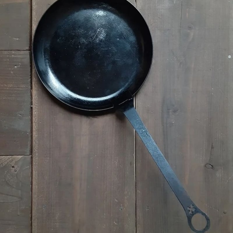 取っ手が取れる 鉄フライパン 【カルデラ】※フライパンのみ | leapsteel