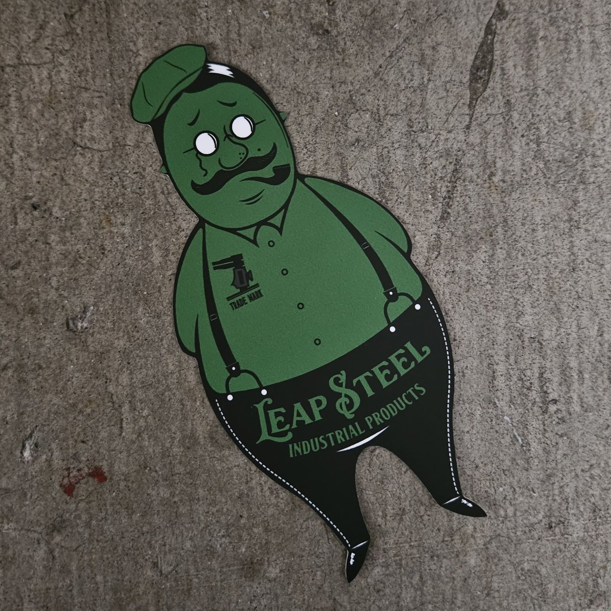 ステッカー【green】 | leapsteel