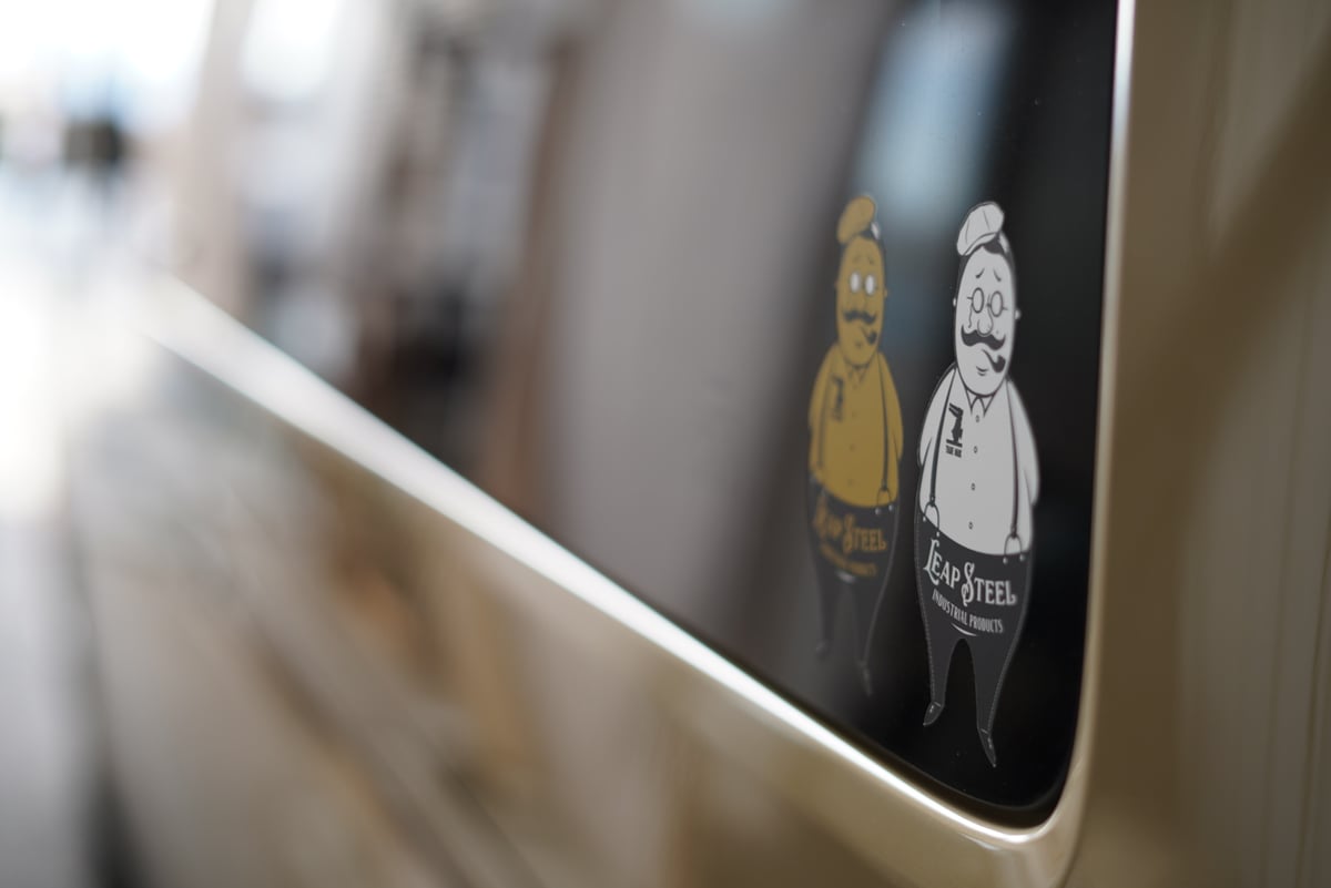 ステッカー【white】 | leapsteel