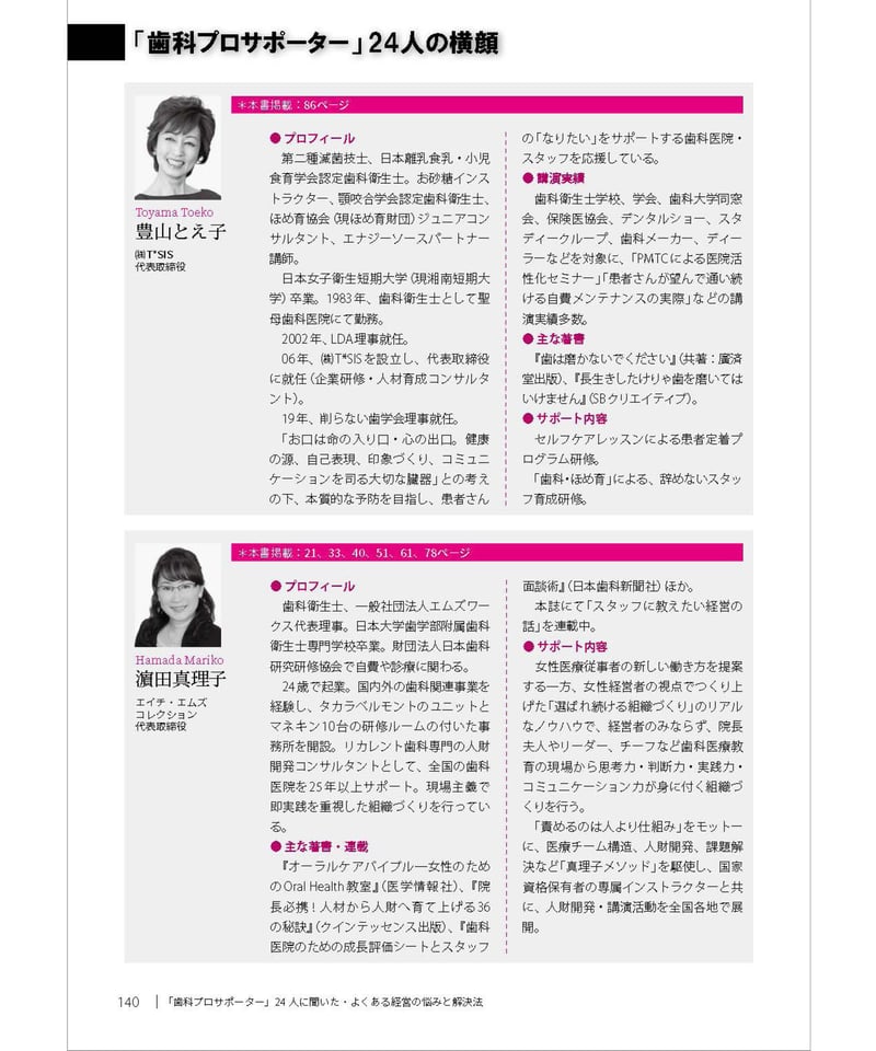 歯科プロサポーター」24人に聞いた・よくある経営の悩みと解決法