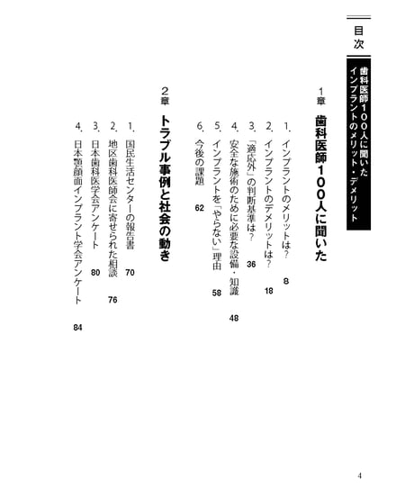 歯科医師100人に聞いた―インプラントのメリット・デメリット