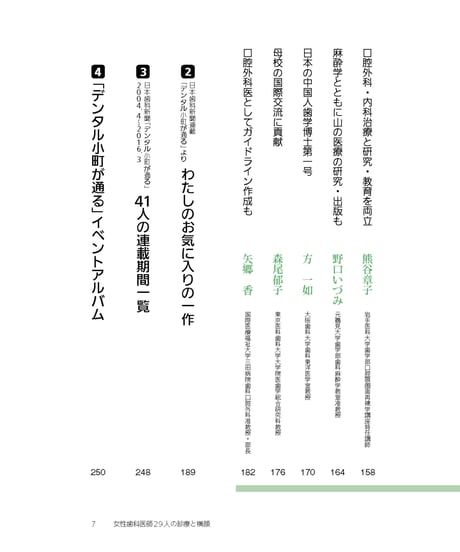 女性歯科医師29人の診療と横顔