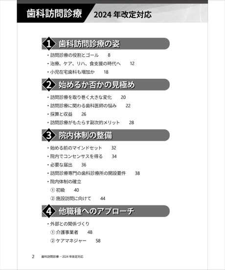 歯科訪問診療・2024年改定対応