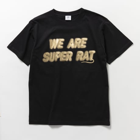 WE ARE SUPER RAT T-SHIRT GOLD