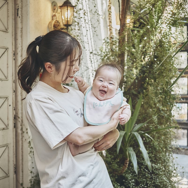 NINGEN BABY BIB | KANE-ZANMAI Chim↑Pom