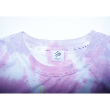 Tie-dye T-SHIRT  KANE-ZANMAI  PURPLE
