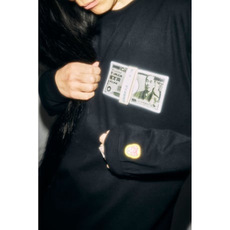 札束Long Sleeve T-Shirt