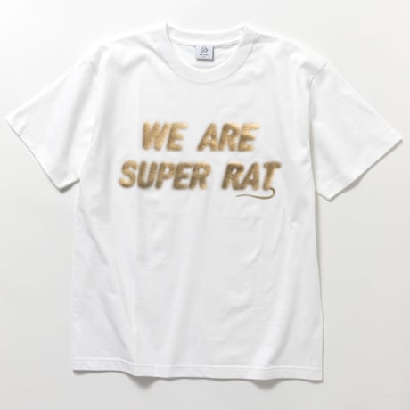 WE ARE SUPER RAT T-SHIRT GOLD