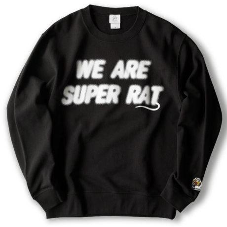 WE ARE SUPER RAT CRUE NECK SWEAT 【LIMITED EDITION】