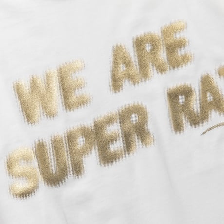 WE ARE SUPER RAT T-SHIRT GOLD