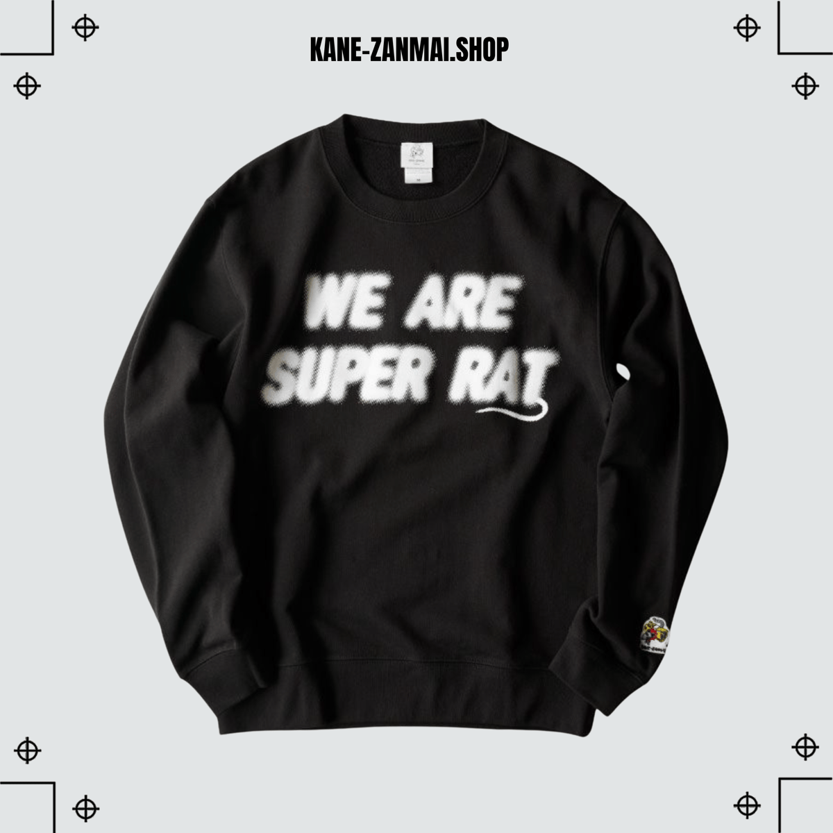 WE ARE SUPER RAT CRUE NECK SWEAT 【LIMITED EDITI