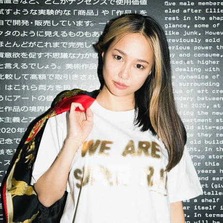 WE ARE SUPER RAT T-SHIRT GOLD
