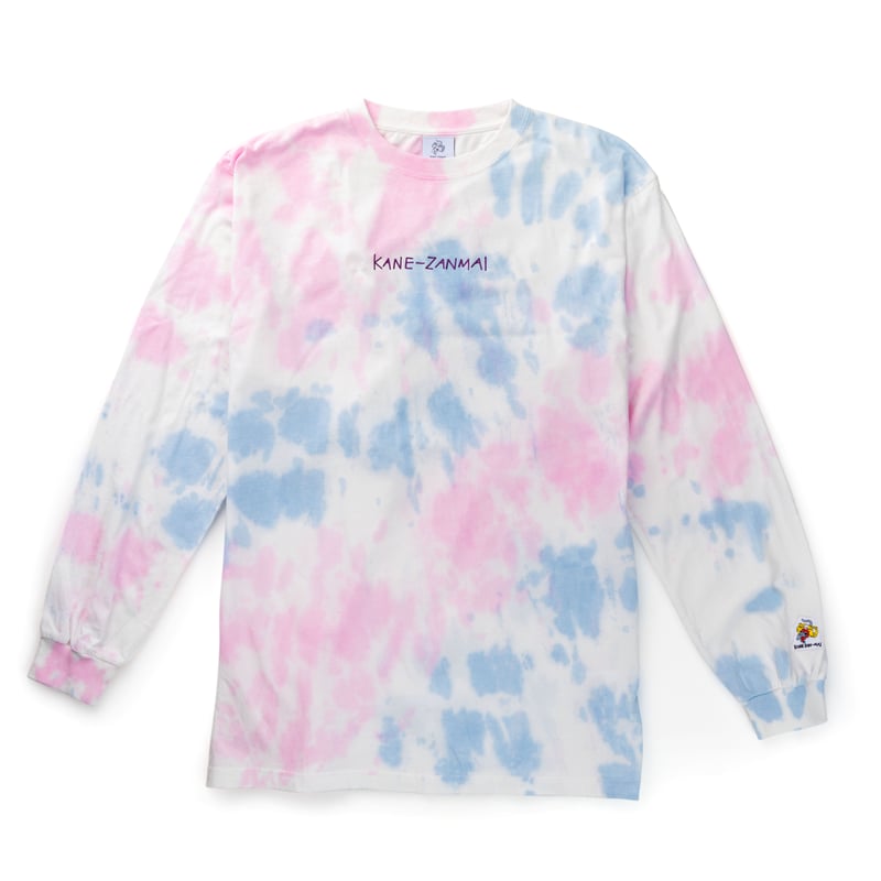 mediam Bleached Long Tee タイダイ ロンT sizeM-